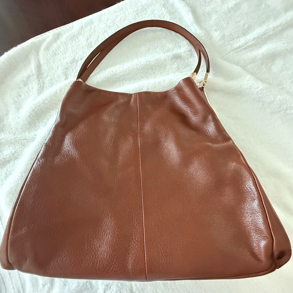 Coach Brown Leather Hobo Bag
